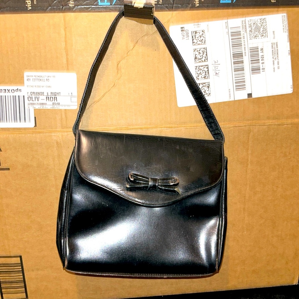 Small black hand bag